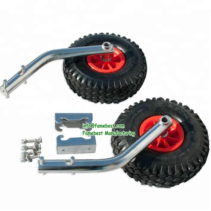 Wheels Dinghy Dolly Wheels for Inflatable Boat// Tinnies// Kayak Launching Wheels