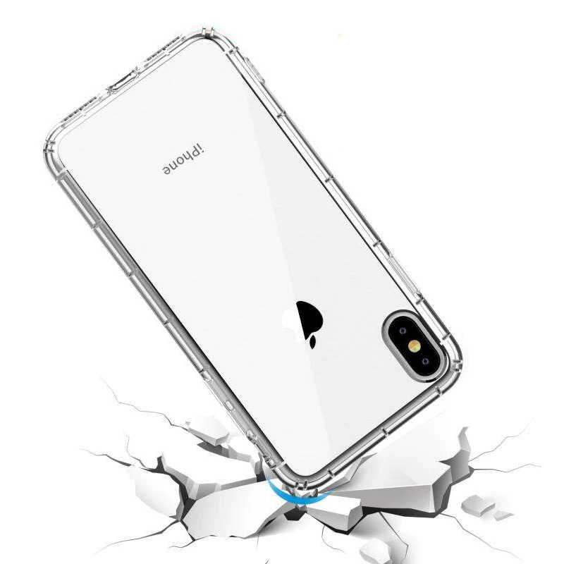 

Airpillow clear TPU shockproof phone case for iphone XS MAX case, Transparent clear