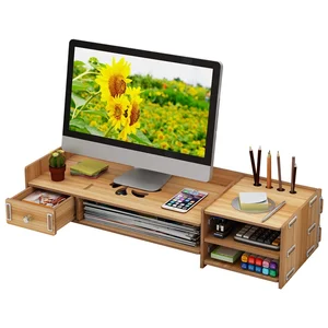 Monitor Laptop Riser Storage Organiser