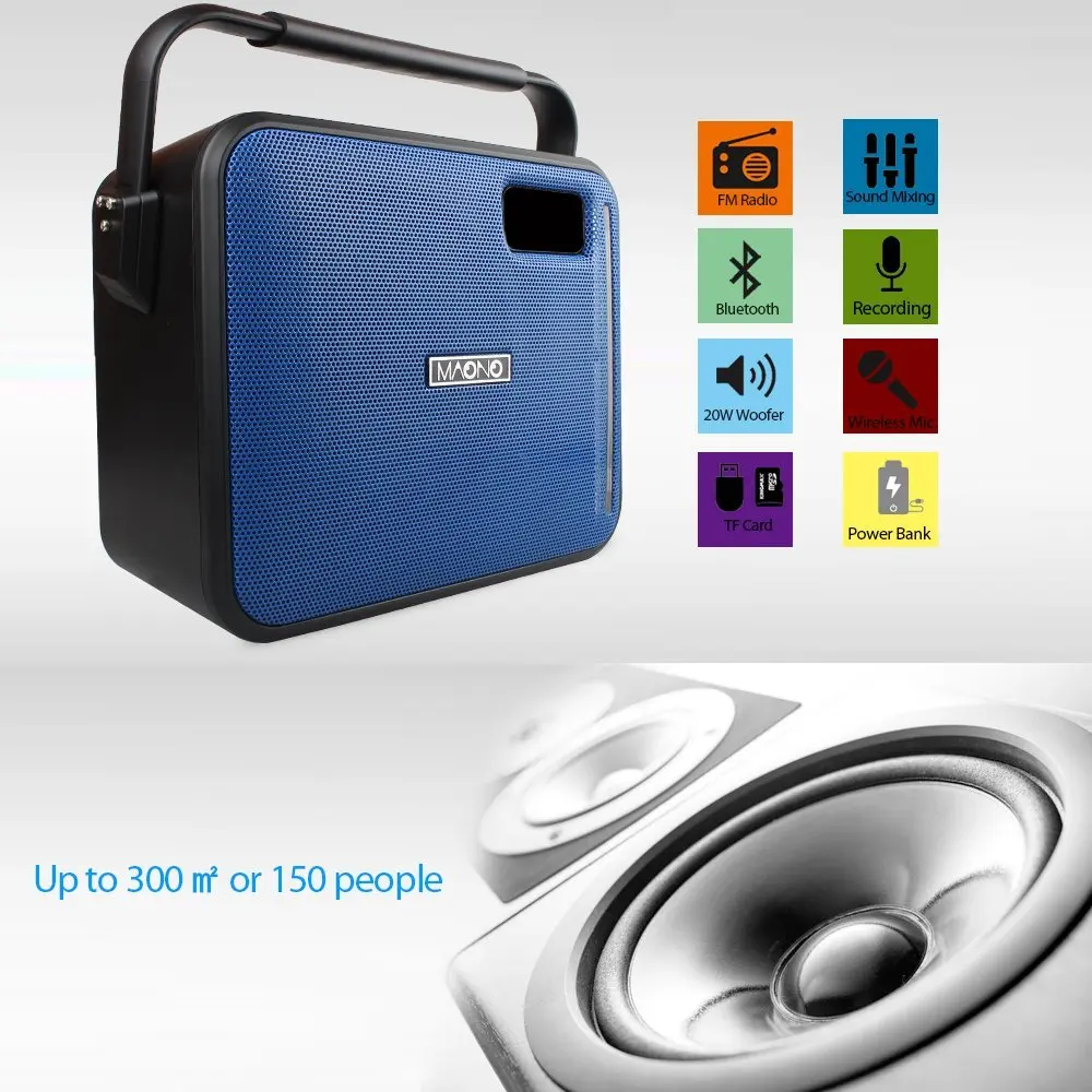 20w Portable Amplifier Wireless Microphone Speaker Buy Unique