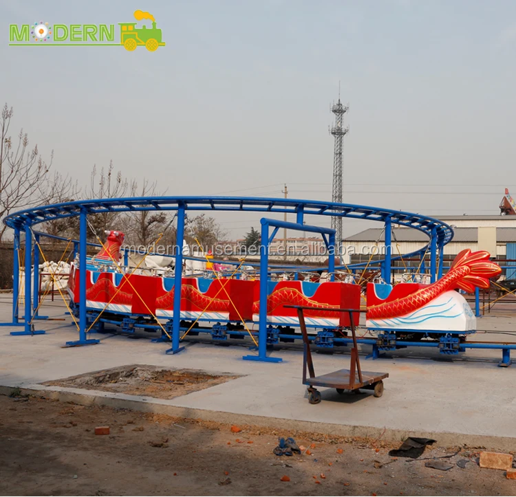 Zhengzhou Modern manufacturer thrilling rides mini roller coaster