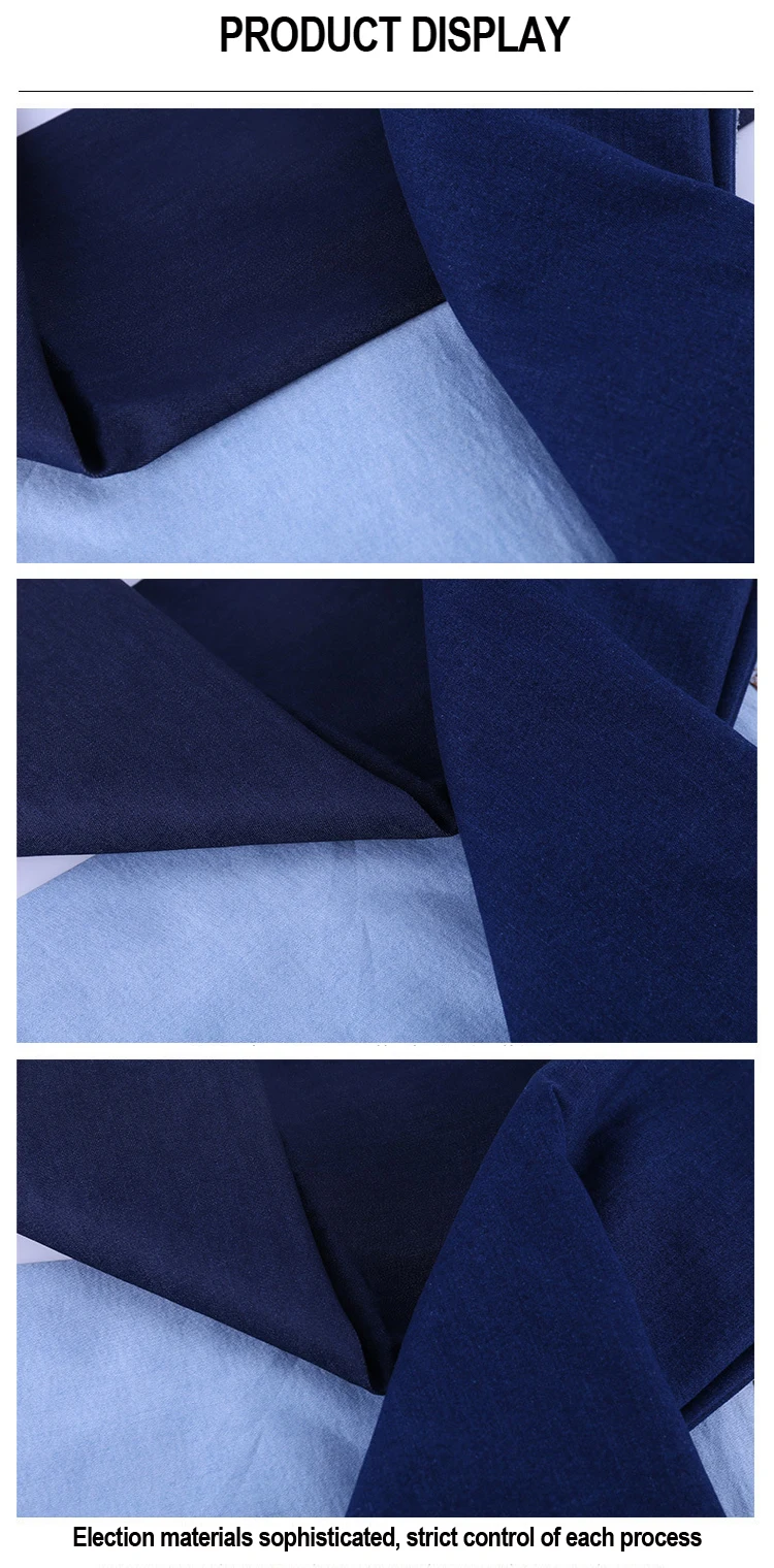 shiny denim fabric