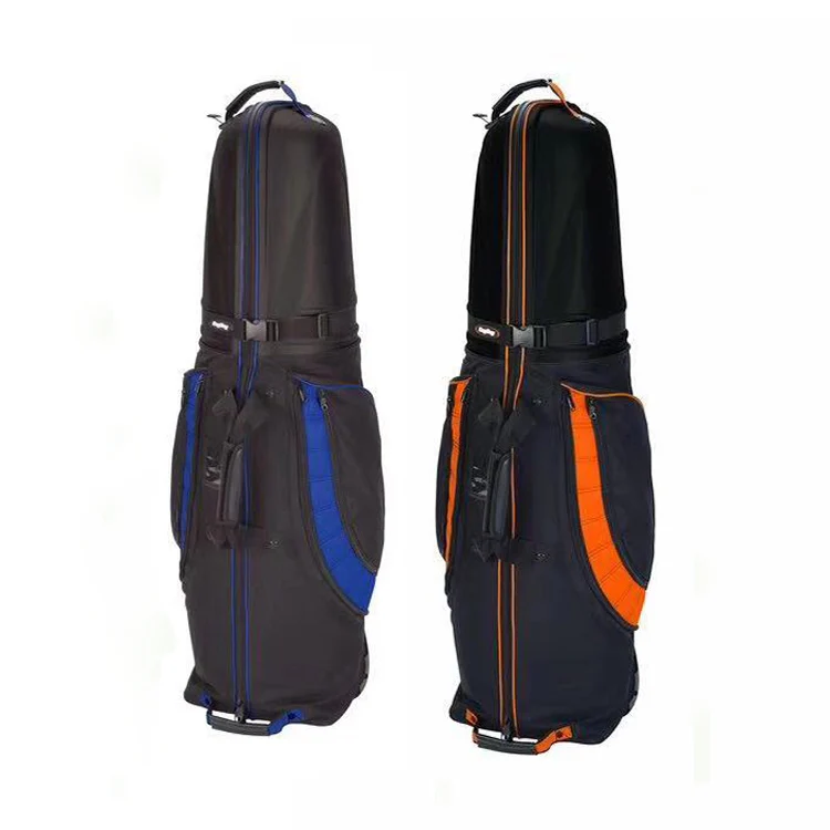 

Factory Price Hard PVC top Golf Travel Bag with wheels