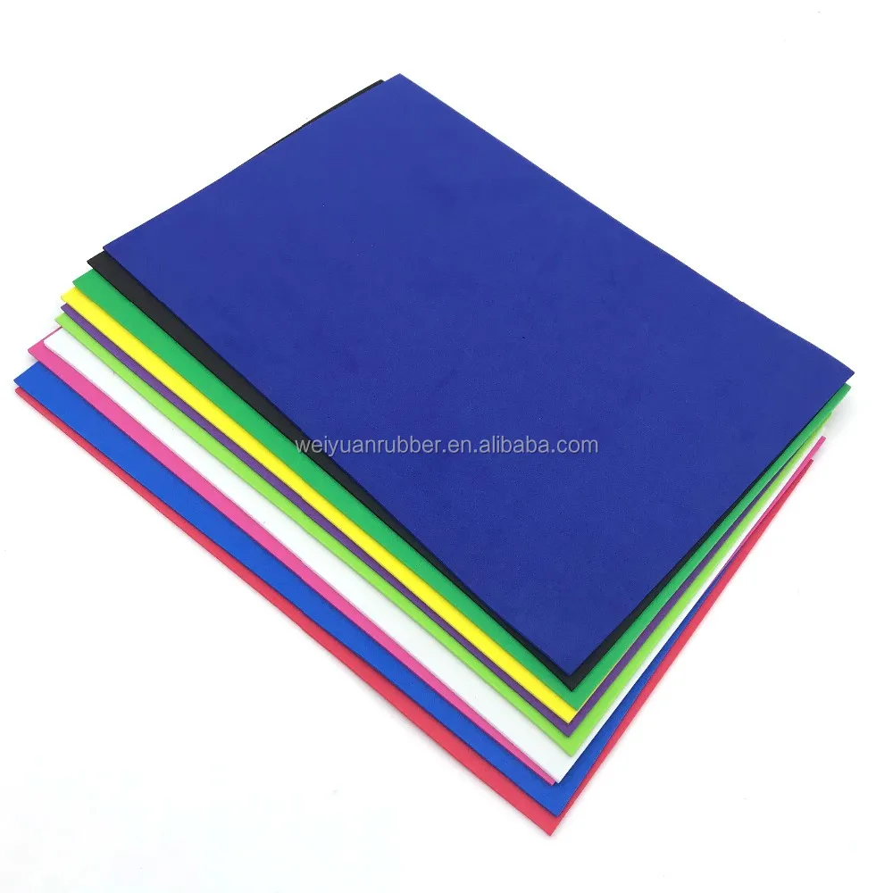 Glitter Eva Foam Sheet Diy Using Colorful Plastic Sheets Self Adhesive