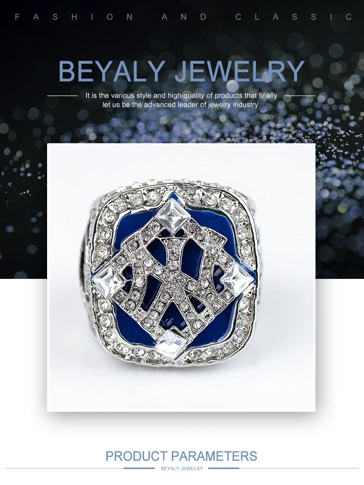 NY Oem Championship Ring Fashion Jewelry For Sports Winners
