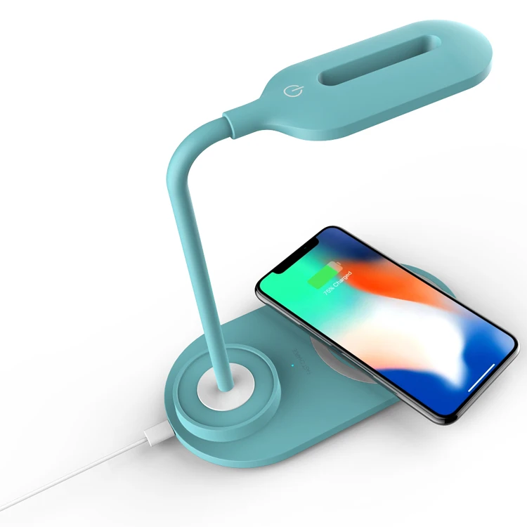 

New arrivals universal table led light wireless charger night light wireless charger