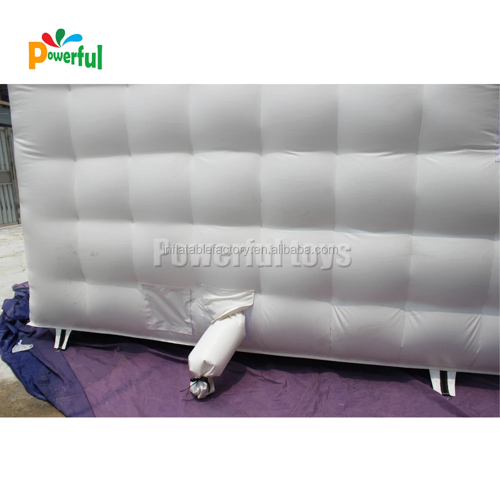 Oxford fabric giant white inflatable wedding event tent