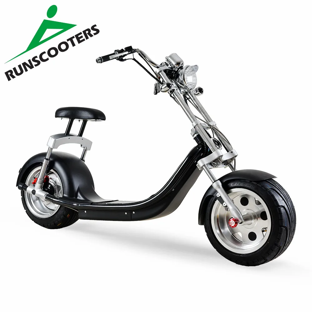 

RUNSCOOTERS off road fat big wheels directly factory citycoco electric bikes, Golden;blue;red;black or customized