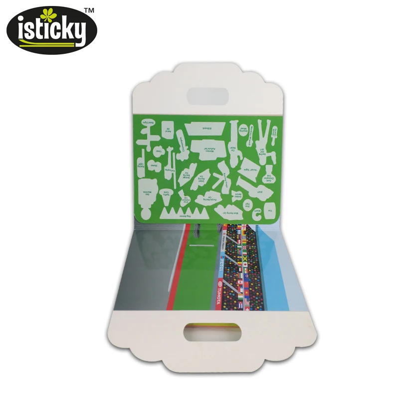 
Hot selling cartoon PP clear toy sticker printing factory 