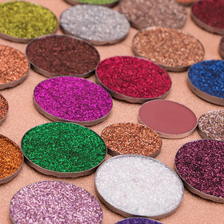 

NEW cosmetics rich glitter and shimmer wet pressed eyeshadow 36.5mm 31 colors single eyeshadow pan, N/a