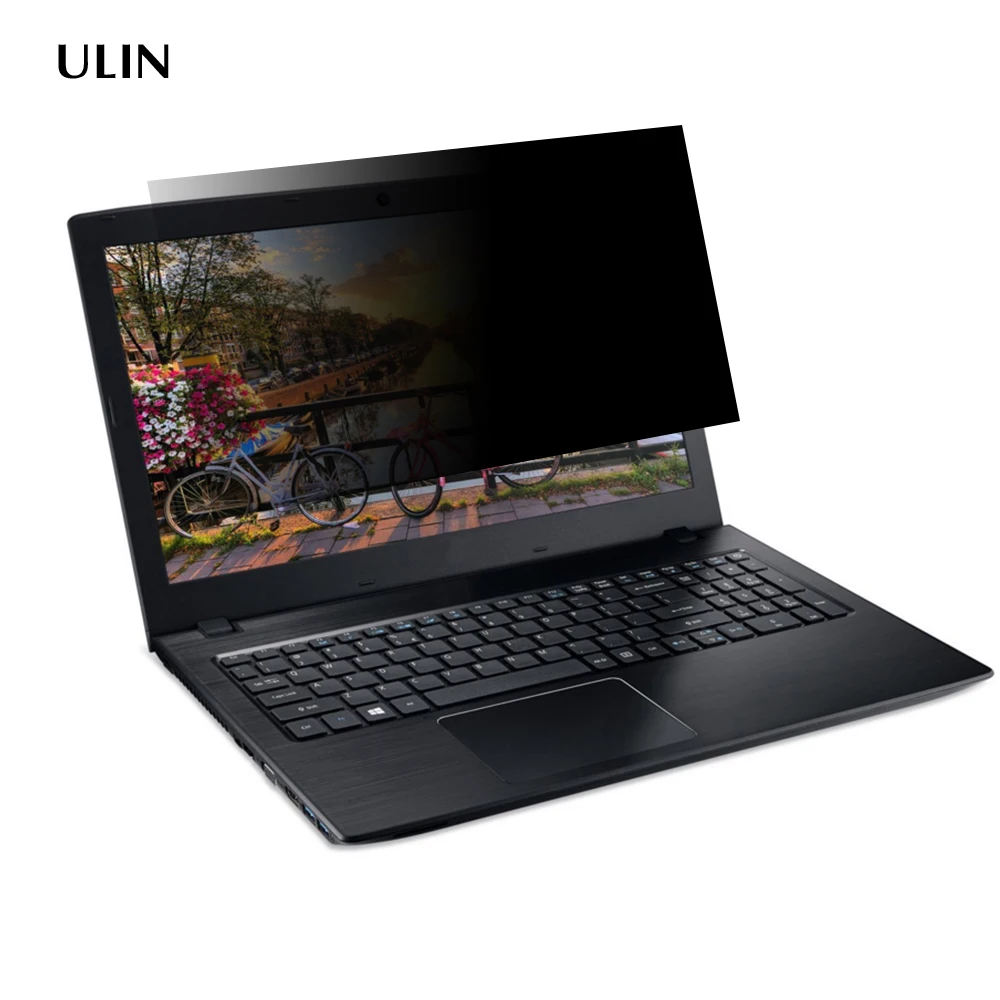 

Hot Sale 17 Inch 16:10 Laptops Anti Reflection Privacy Screen Filter For Samsung For HP, Light black