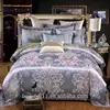 Satin satin Jacquard Modal cotton tencel four sets Latest best sell hotel cotton bed sheets BSS08