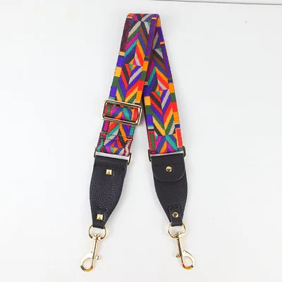 

Fashions Women's Messenger Bag Strap Canvas 5cm Wide Shoulder Strap Mixed Color, As picture