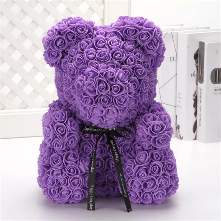 floral foam teddy bear