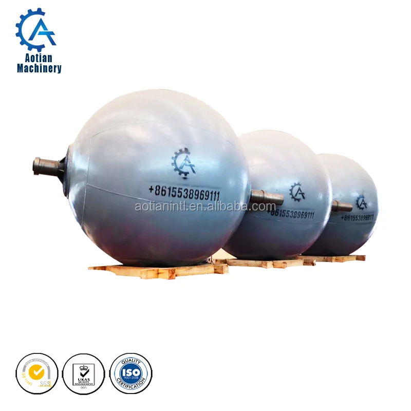 High Performance Rotary Spherical Digester For Straw Bamboo Bagasse Wood Pulp Making Machine