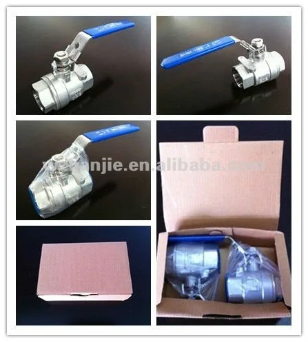 2pc ball valve 316 25 locking