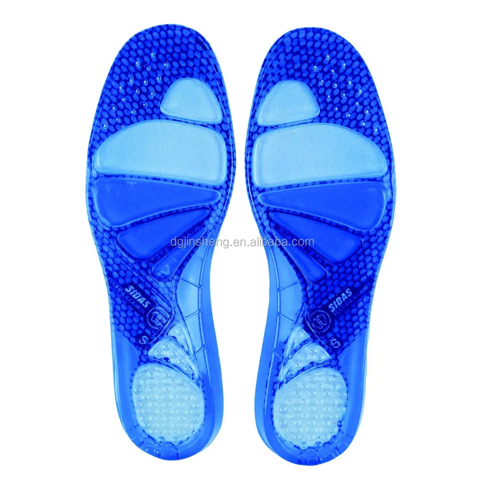 Comfort Gel Sport Shoe Soles Puncture Resistant Inner Sole Shoe Insole