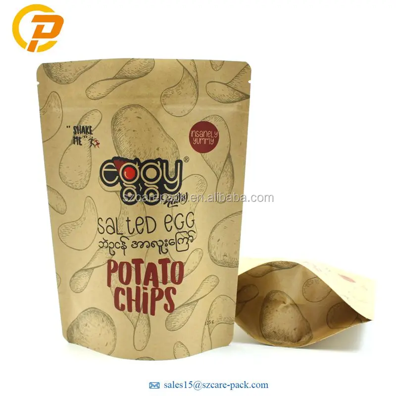 custom chip bag paper