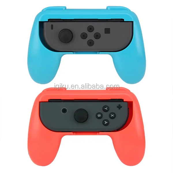 

2pcs Controller Grips Bracket Handle Support Stand Holder for Nintendo Switch Joy-Con Left Right Game Controller, Blue+red