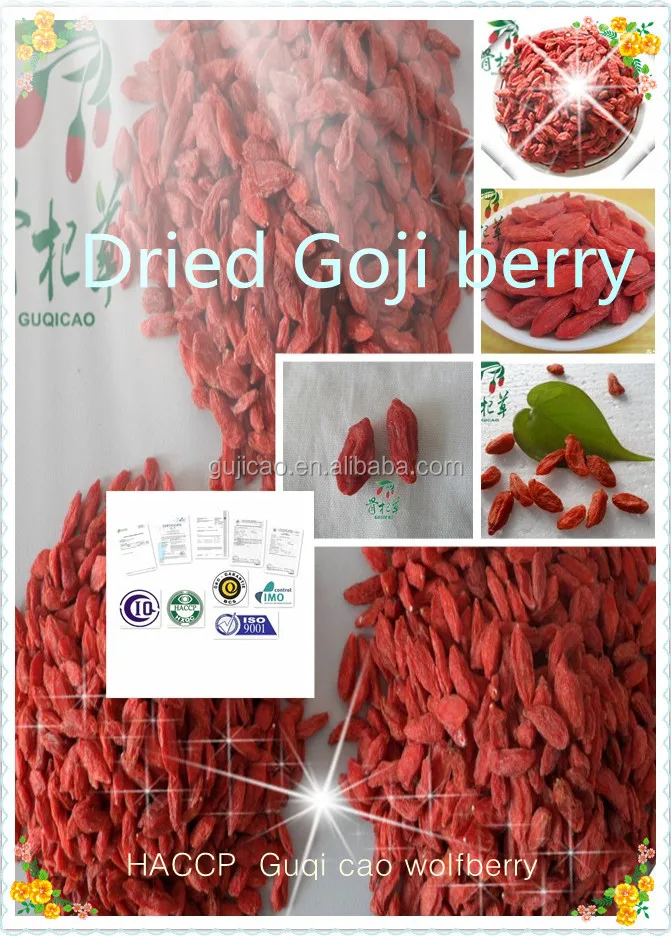 dried organic goji berry