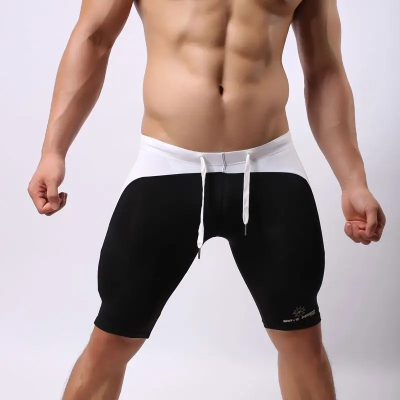 

B2223 Men's Sportswear Fitness Bodybuilding Running Tights Multifunctional Gym Shorts Trunks Brave Person, N/a