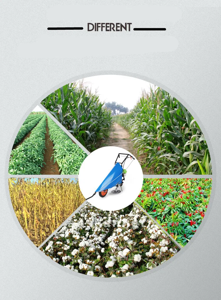 Hand push agricultural tools hand push harvester machine