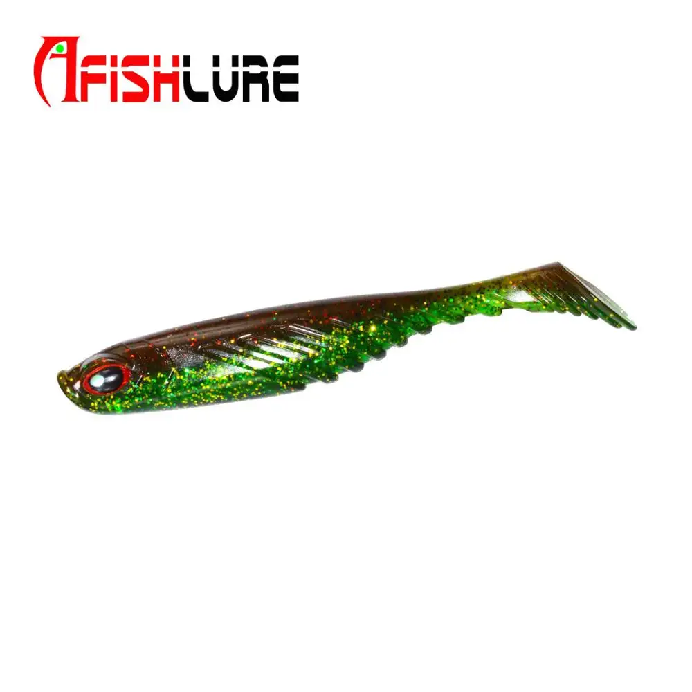 

Lifelike fishing lure with big eyes 70mm 3.5g AR48 PVC soft bait fish pesca, 14 colors for choice