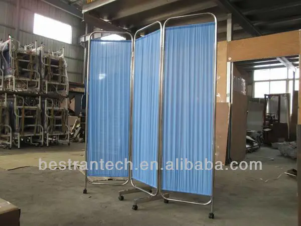 BT-CP002 Best Quality Hospital 3 folding bed screens