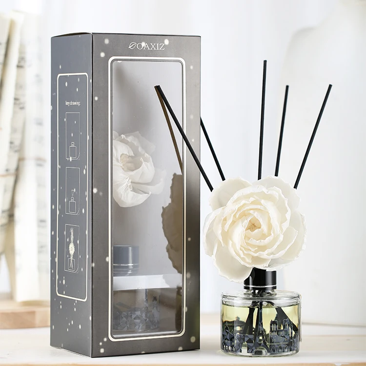 2019 Attractive Lavender Reed Diffuser Stick Flower Bottles Wholesale