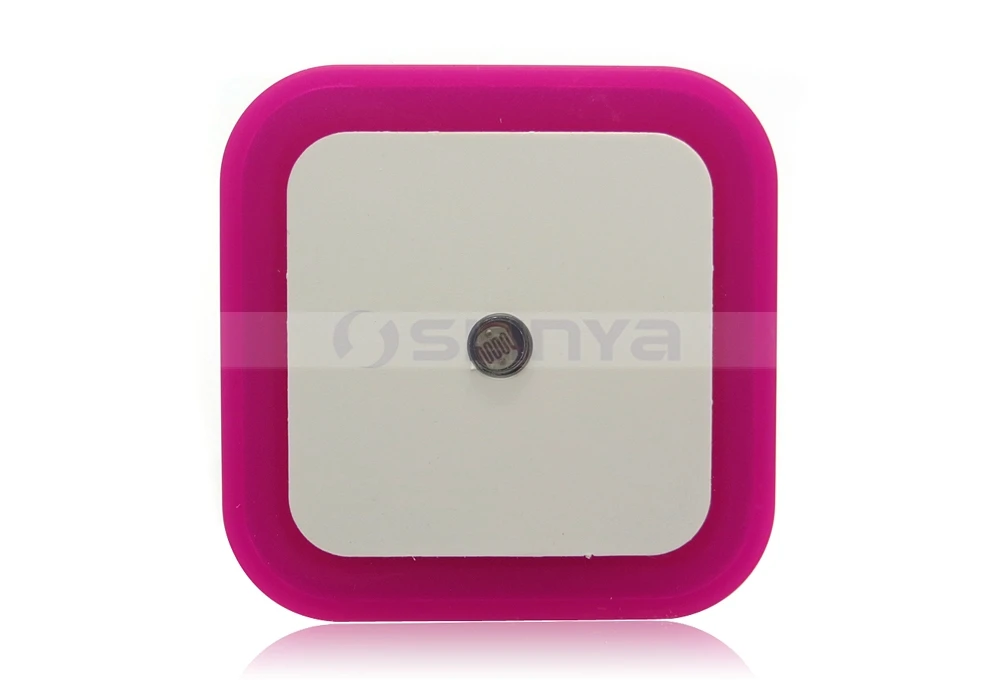 Light Control Auto Sensor Baby Bedroom Lamp Square Led Night Light For