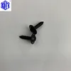 black oxide six-spline socket mushroom head with collar self-tapping screw