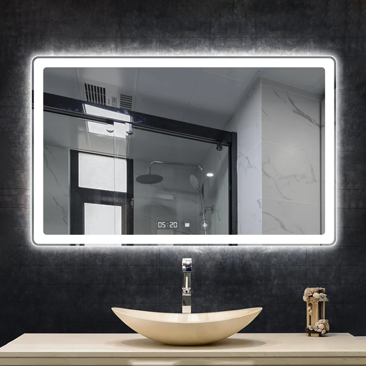 Multi-function Bathroom Fogless Smart Led Mirror Washroom Mirror - Buy ...