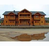 Hot sale new design high quality russia pine prefab wooden cottage