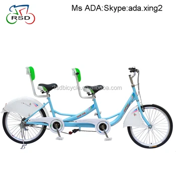 family tandem bike