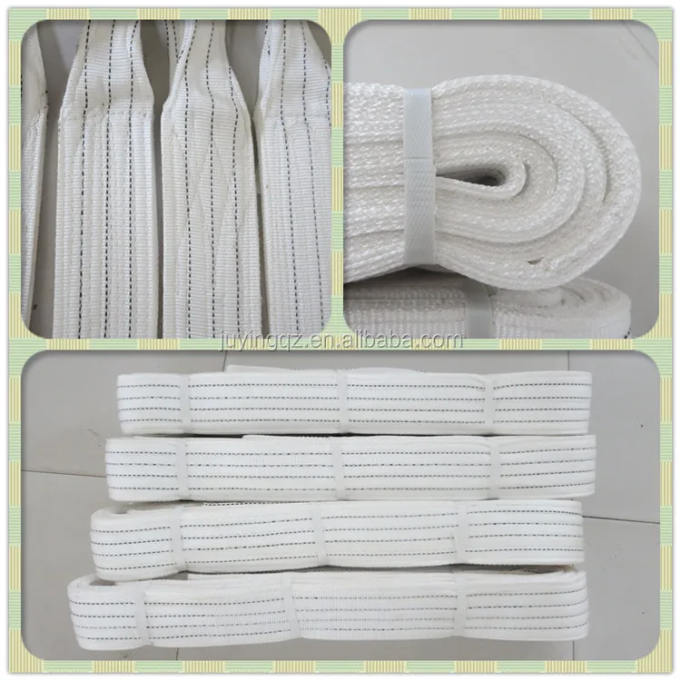 round webbing sling lifting machine