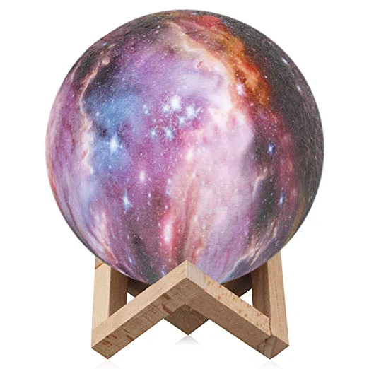 15cm Starry sky Moon Lamp Christmas Best Gift LED Lunar Lamp Moon 3D night light