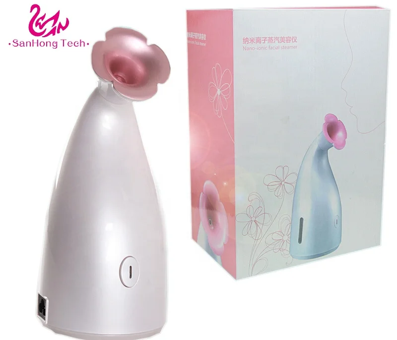 

Home use skin Ozone mini water facial sprayer machine, White