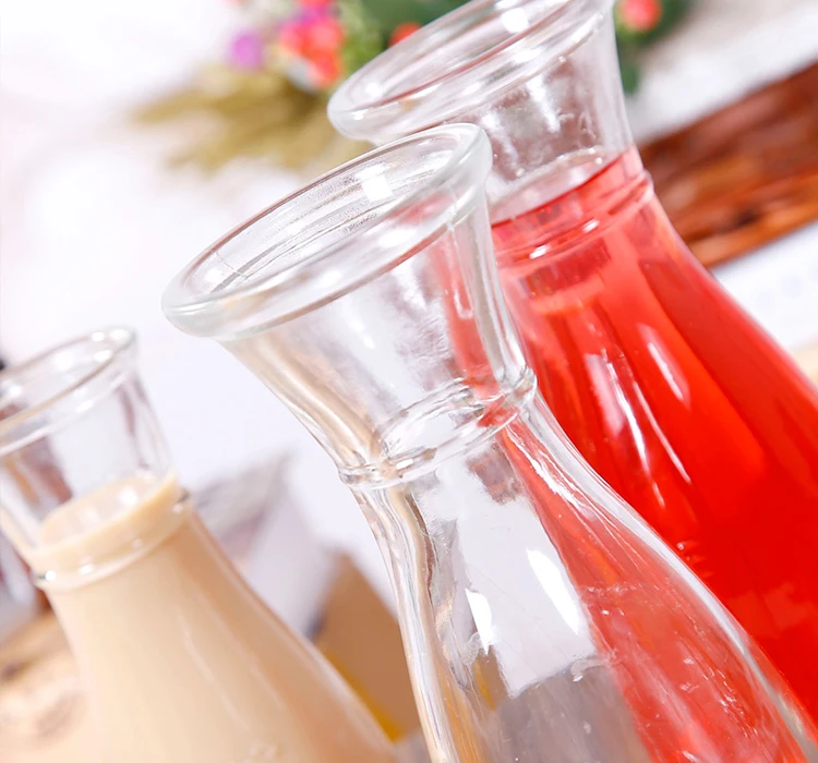 500ml Apple Juice Glass Bottle,Empty Glass Bottle For Fruit Juice Bar