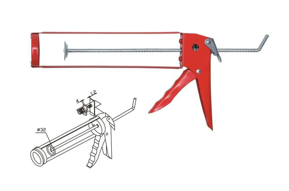 Taky Best Selling Dispensing Acrylic Sealant Sausage Long Reach