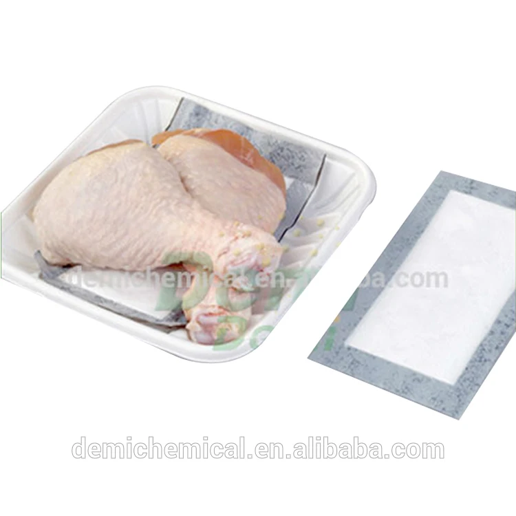 Customized Size Disposable Meat/ Fish/Fruit Absorbent Pad