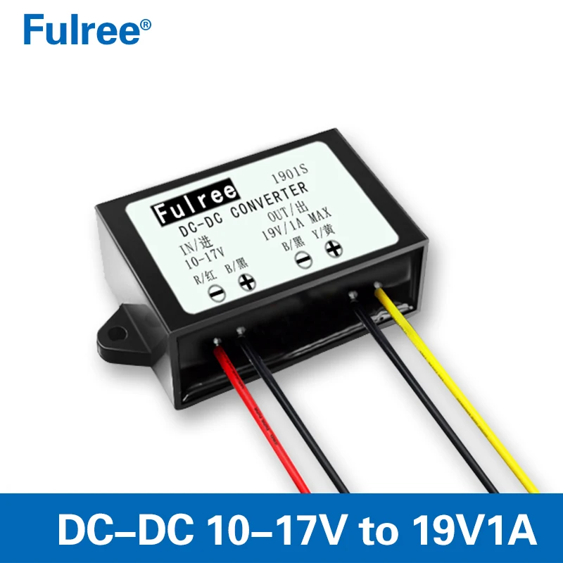 Input DC 12V(10-17V) to Output DC 19V 1A 2A 3A 5A 10A Max Step up Boost ...