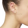 fashion gold plated earring,arrow shape earring