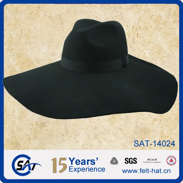 large floppy felt hat