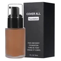 

Vegan waterproof 9 color liquid balanced satin foundation mineral foundation