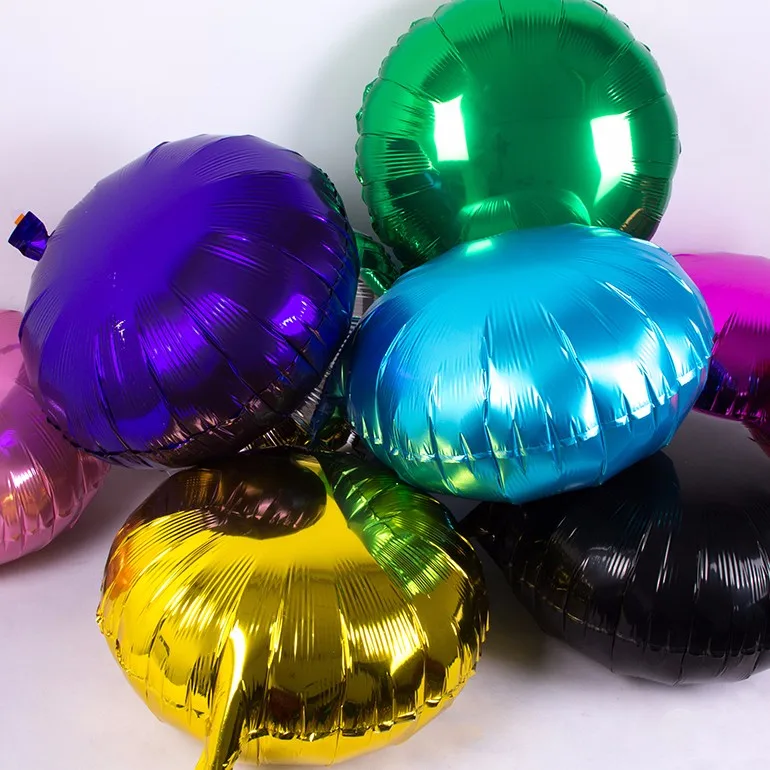 Assorted Color Foil Helium Party Balloons,Children Toy Aluminum