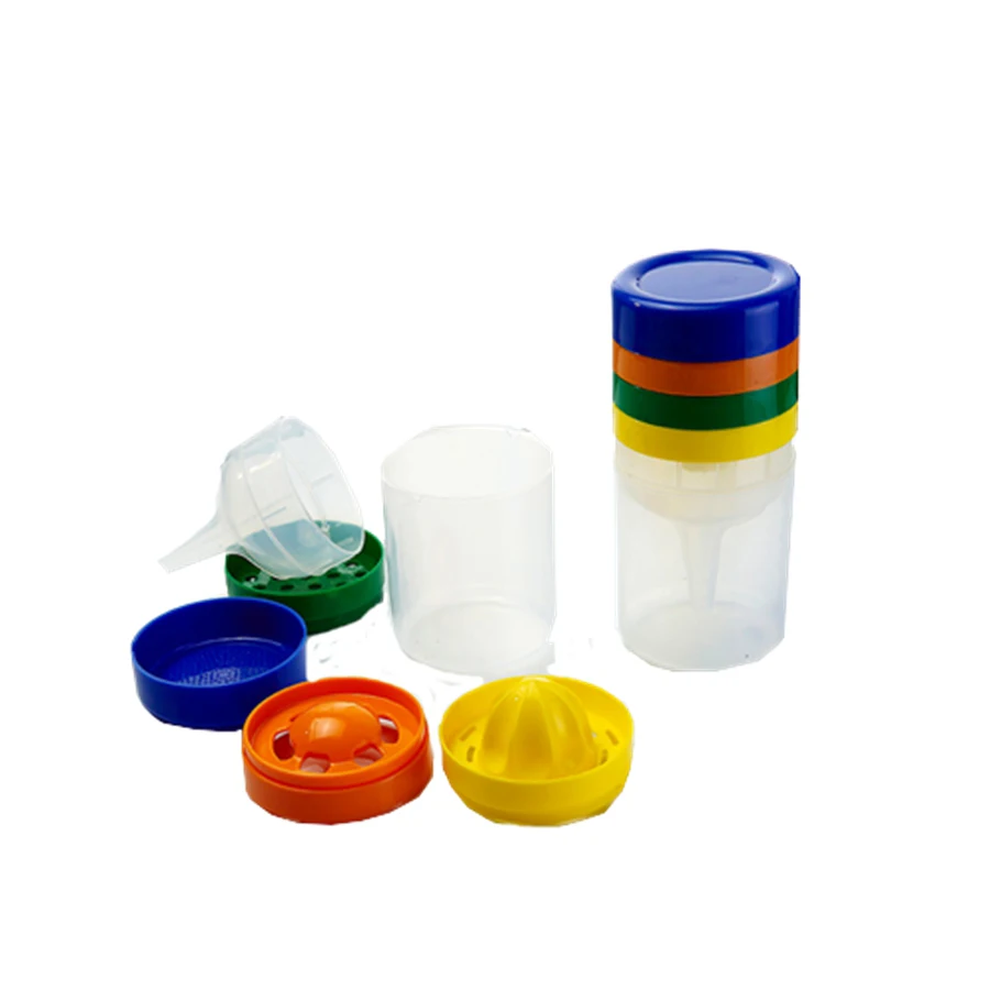 

High quality simple fashionable six times covered plastic kitchenware, Multicolor kitchenware