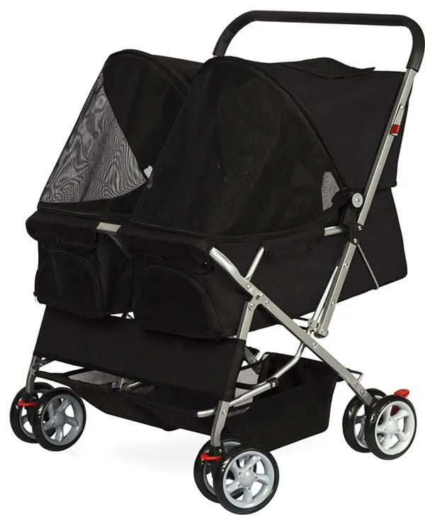 

Dog Double Stroller, Pink, red, blue, navy blue, orange