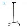 JG921 four point custom cane elderly walking stick with PP handle and ISO13485