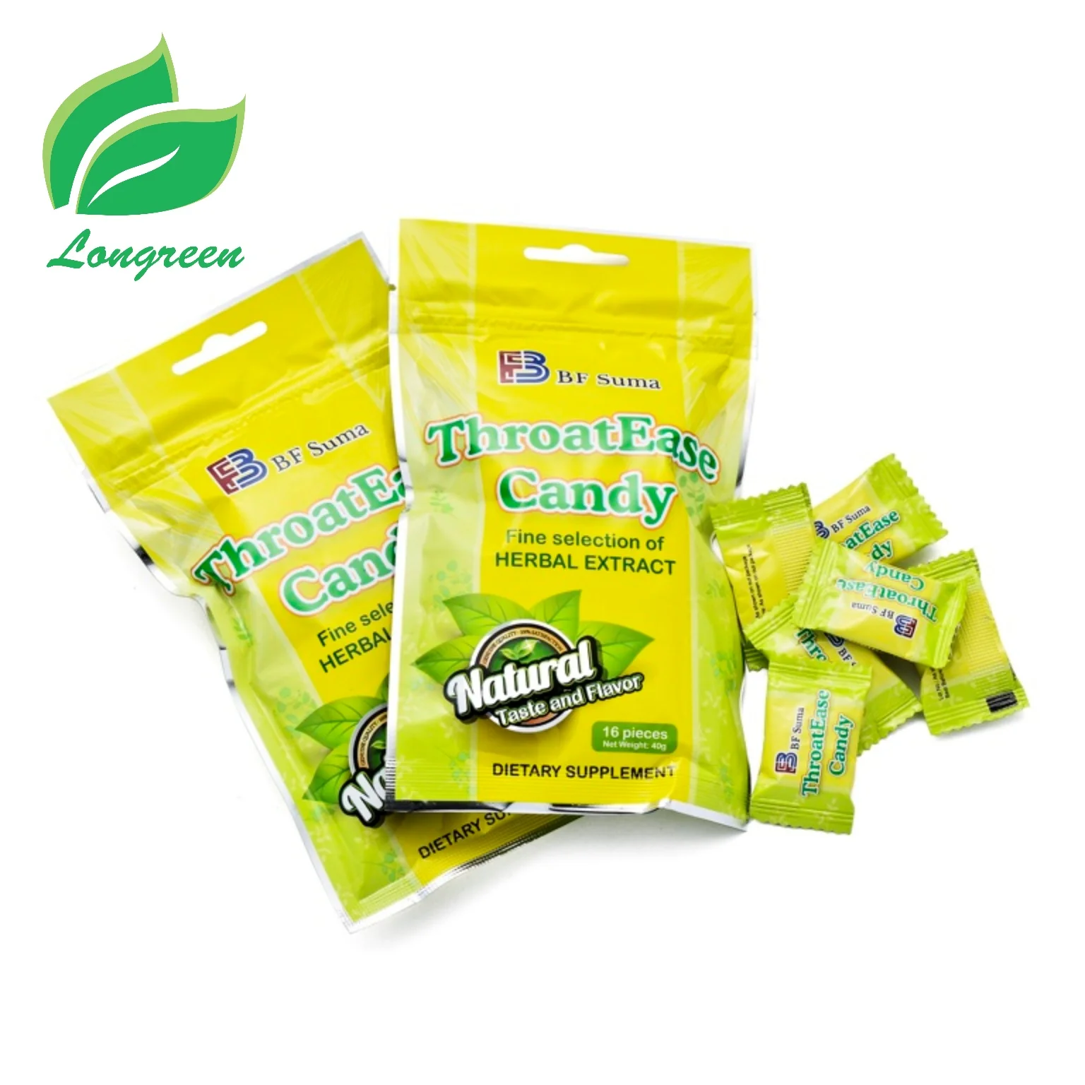 
ThroatEase Candy herbal cough lozenge sore throat cough relive mint hard candy 