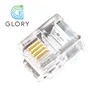 Professional Crystal Connector Manufacturer 6P4C Cat3 Fu RJ11 Plug